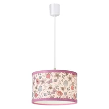 Pendul copii Rabalux HANKA E27 plastic alb cu abajur plastic colorat IP20 - 3079