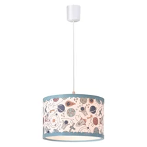 Pendul copii Rabalux HANKA E27 plastic alb cu abajur plastic colorat IP20 - 3080