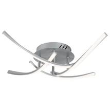 Plafoniera Rabalux TATJANA LED 30W metal argintiu cu abajur plastic albstil modern IP20 - 3145