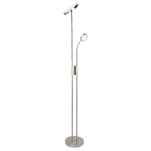Lampadar Rabalux OPHUS LED 23W metal crom satinat cu abajur sticla transparentstil modern IP20 - 3239