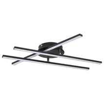 Plafoniera Rabalux SVETLANA LED 25W aluminiu negru mat cu abajur plastic albstil modern IP20 - 3514