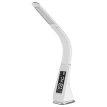 Veioza de birou Rabalux LIONEL LED 5W plastic alb cu abajur plastic stil modern IP20 - 3516
