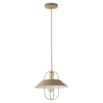 Pendul Rabalux NESRIN E27 metal auriu cu abajur metal bejstil Industrial IP20 - 3519