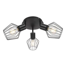 Spot Rabalux BELANO E27 metal negru cu abajur metal stil Industrial IP20 - 3536