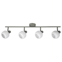 Spot Rabalux SORAYA E14 metal gri cu abajur sticla albstil scandinav IP20 - 3969