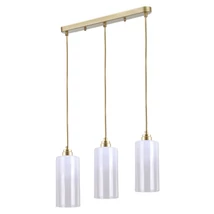 Pendul Rabalux PANTHEA E27 metal auriu cu abajur sticla albstil modern IP20 - 4480