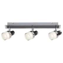 Aplica baie Rabalux HAROLD LED 15W metal negru cu abajur plastic sticla opalstil modern IP44 - 5023
