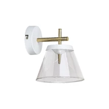 Aplica de perete Rabalux AVIANA LED 6W metal alb cu abajur sticla transparentstil modern IP20 - 5029