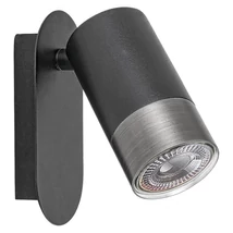Aplica de perete Rabalux ZIRCON GU10 metal negru mat cu abajur metal argintiustil minimalist IP20 - 5069