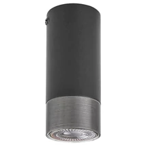 Plafoniera Rabalux ZIRCON GU10 metal negru mat cu abajur metal argintiustil minimalist IP20 - 5074