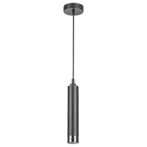 Pendul Rabalux ZIRCON GU10 metal negru mat cu abajur metal argintiustil minimalist IP20 - 5076