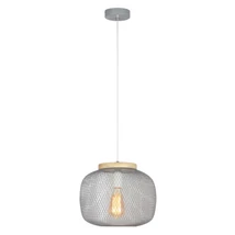 Pendul Rabalux RUPERT E27 metal gri cu abajur metal stil scandinav IP20 - 5237