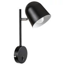 Aplica de perete Rabalux EGON E14 metal negru mat cu abajur metal negrustil Industrial IP20 - 5242