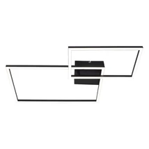Plafoniera Rabalux OCEAN LED 26W metal negru mat cu abajur plastic albstil modern IP20 - 5256