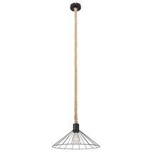 Pendul Rabalux DARYL E27 metal negru cu abajur metal stil Industrial IP20 - 5271
