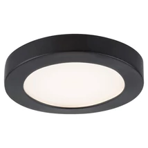 Plafoniera Rabalux COCO LED 3W plastic negru cu abajur plastic albstil minimalist IP44 - 5274