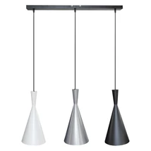 Pendul Rabalux TRINCOLA metal negru cu abajur metal alb-argintiu-negrustil Industrial IP20 - 5312