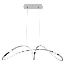 Plafoniera Rabalux AISHA LED 38W metal crom cu abajur plastic albstil modern IP20 - 5358
