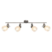 Spot Rabalux FRANCIS E14 metal crom satinat cu abajur sticla transparentstil clasic IP20 - 5440