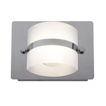 Aplica baie Rabalux TONY LED 5W metal crom cu abajur plastic sticla opalstil modern IP44 - 5489