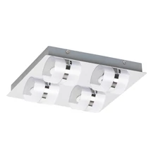 Aplica baie Rabalux TONY LED 20W metal crom cu abajur plastic sticla opalstil modern IP44 - 5492