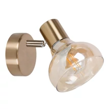 Spot Rabalux HOLLY E14 metal auriu antic cu abajur sticla chihlimbarstil modern IP20 - 5546