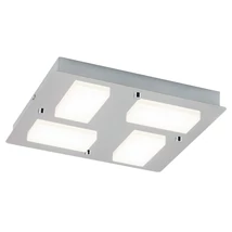 Aplica baie Rabalux RUBEN LED 18W metal crom cu abajur plastic sticla alabastru albstil minimalist IP44 - 5725