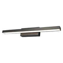 Aplica baie Rabalux JOHN LED 12W aluminiu negru mat cu abajur plastic albstil minimalist IP44 - 5732