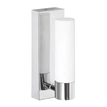 Aplica baie Rabalux JIM LED 5W metal crom cu abajur sticla albstil modern IP44 - 5749