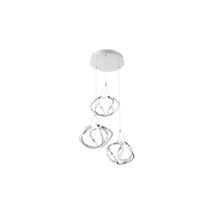 Pendul Rabalux PALMIRA LED 50W metal crom cu abajur plastic stil modern IP20 - 5771