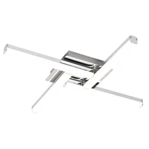 Aplica baie Rabalux ANTONIA LED 24W metal crom cu abajur plastic albstil minimalist IP44 - 5896