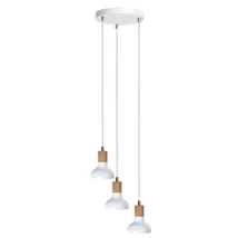 Pendul Rabalux HOLLY E14 metal alb cu abajur metal stil scandinav IP20 - 5949