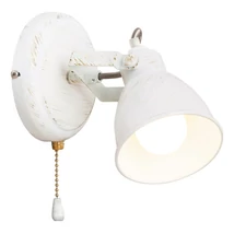 Spot Rabalux VIVIENNE E14 metal alb antic cu abajur metal stil vintage IP20 - 5966