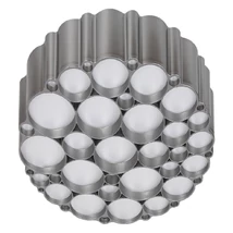 Plafoniera Rabalux ANDELA LED 48W metal argintiu cu abajur acril stil modern IP20 - 6039