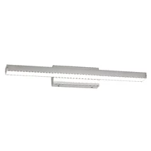 Aplica baie Rabalux JOHN LED 18W metal crom cu abajur plastic albstil modern IP44 - 6129