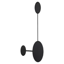 Aplica de perete Rabalux AMADEO LED 7W metal negru cu abajur plastic stil minimalist IP20 - 6258