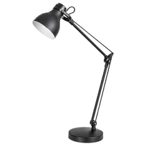Veioza de birou Rabalux CARTER E14 metal negru mat cu abajur metal stil modern IP20 - 6408
