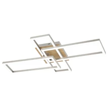 Plafoniera Rabalux ASHTON LED 24W metal crom satinat cu abajur plastic albstil modern IP20 - 6590