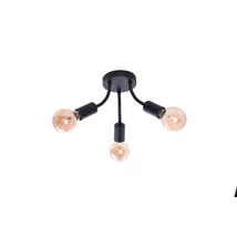 Plafoniera Rabalux ALMUS E27 metal negru stil Industrial IP20 - 6808