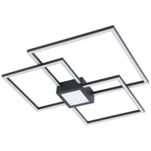 Plafoniera Rabalux THABITA LED 38W metal negru mat cu abajur plastic albstil modern IP20 - 6868