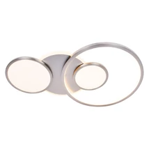 Plafoniera Rabalux FULVIA LED 50W metal crom satinat cu abajur acril albstil modern IP20 - 6890