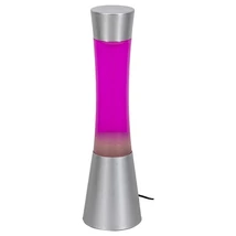 Lampa decor Rabalux MINKA Gy6.35 20W inclus metal argintiu cu abajur sticla pinkstil decor IP20 - 7030