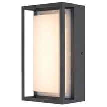 Aplica exterior Rabalux MENDOZA LED 6,5W aluminiu antracit cu abajur plastic albstil modern IP65 - 7109