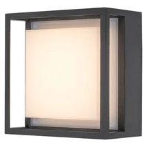 Aplica exterior Rabalux MENDOZA LED 6,5W aluminiu antracit cu abajur plastic albstil modern IP65 - 7110