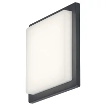 Aplica exterior Rabalux ONTARIO LED 8W aluminiu antracit cu abajur plastic albstil modern IP65 - 7204