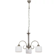 Candelabru Rabalux EDITH E27 metal alama antic cu abajur sticla sticla opalstil clasic IP20 - 7275