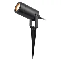 Decor exterior Rabalux KROBIA GU10 plastic negru cu abajur plastic transparentstil functional IP65 - 7814