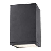 Plafoniera exterior Rabalux ZOMBOR GU10 aluminiu antracit cu abajur sticla sticla opalstil modern IP54 - 7820