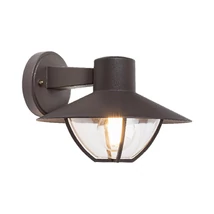 Aplica exterior Rabalux ALMADA E27 aluminiu maro cu abajur plastic transparentstil modern IP44 - 7884