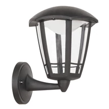 Aplica exterior Rabalux SORRENTO LED 8W plastic negru mat cu abajur plastic transparentstil traditional IP44 - 8126